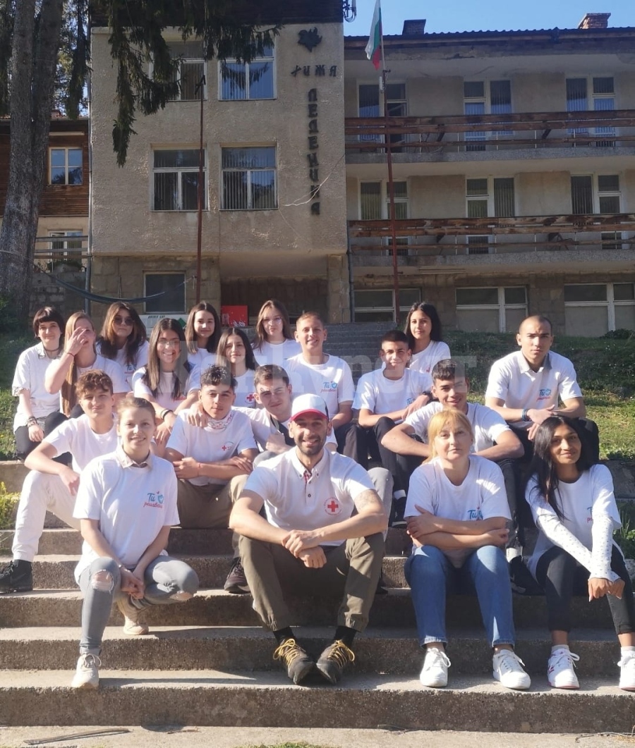 Проведе се Областно обучение на Български младежки Червен кръст - Враца